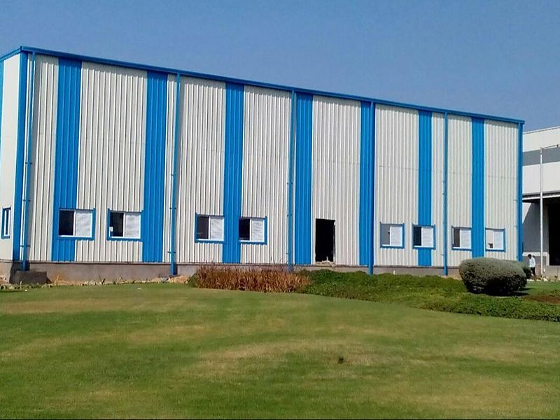 Industrial building structure