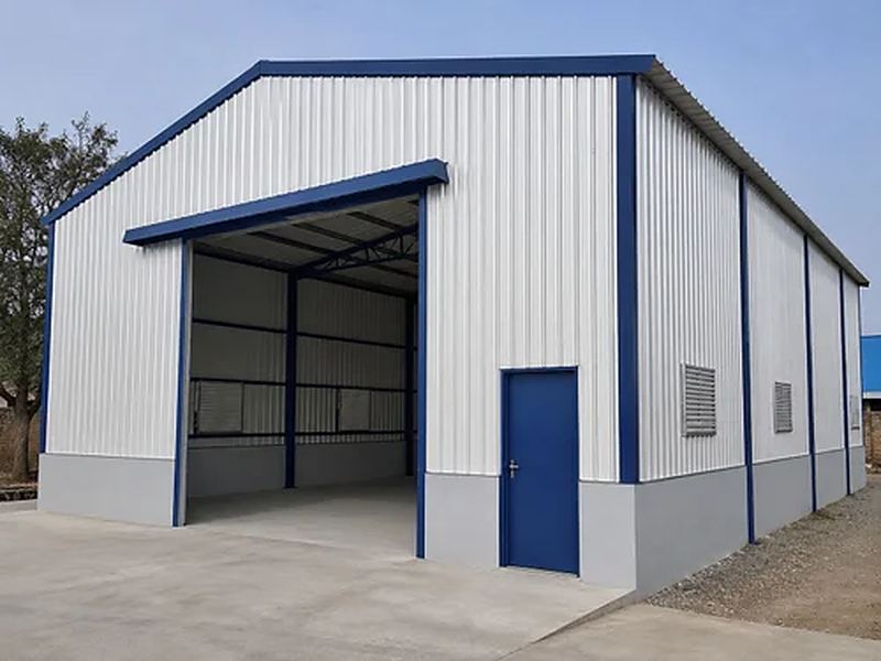 Pre-fabricated shed structure